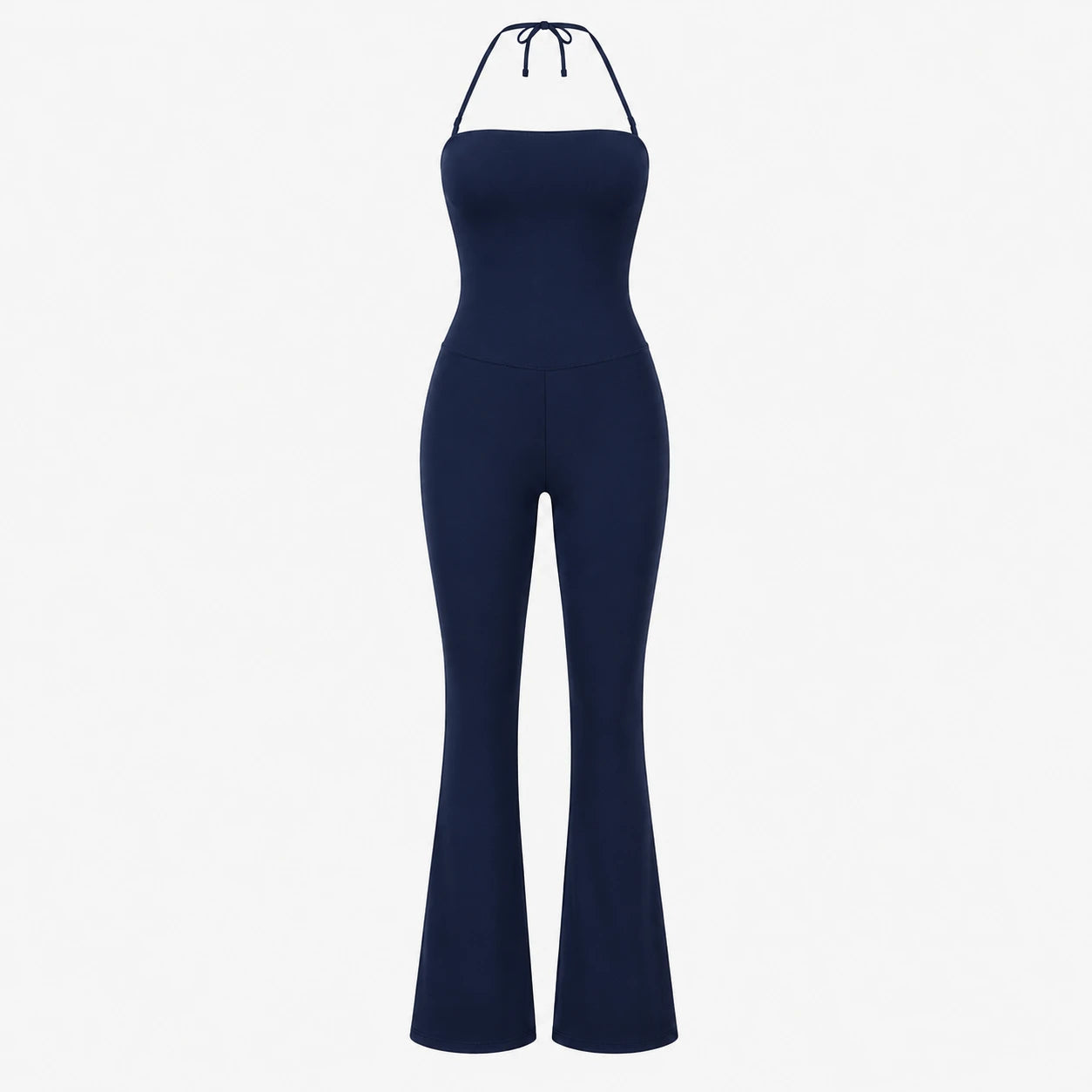 Halter Flare Leg Jumpsuit WHD0606620