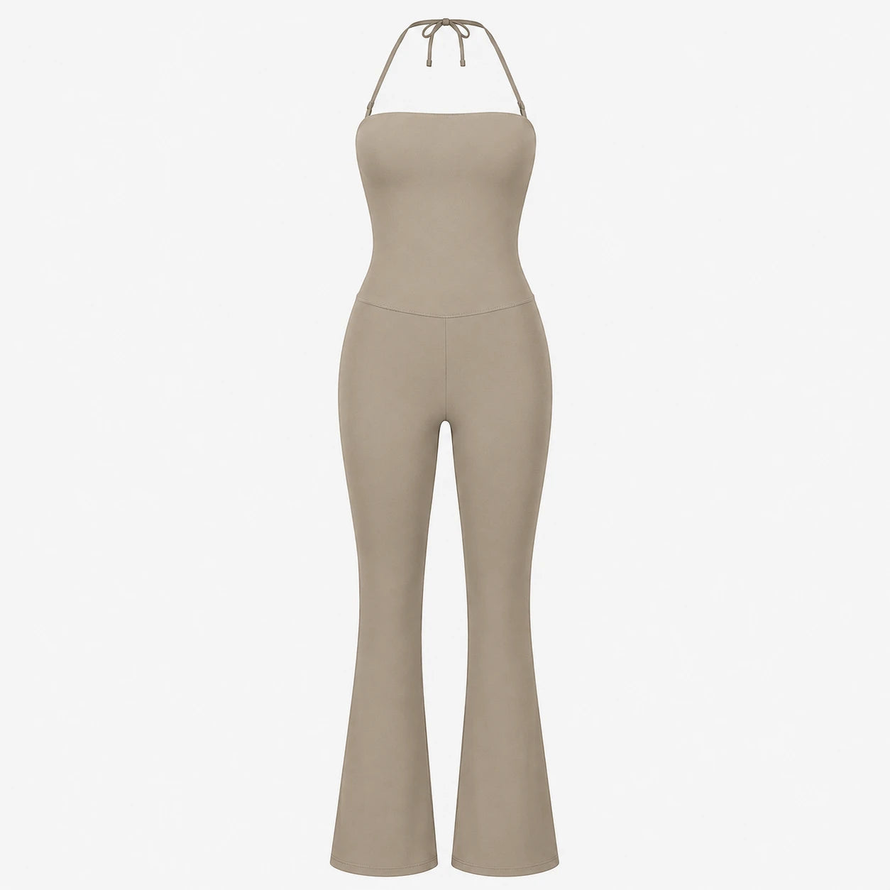 Halter Flare Leg Jumpsuit WHD0606620