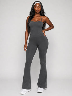 Halter Flare Leg Jumpsuit WHD0606620