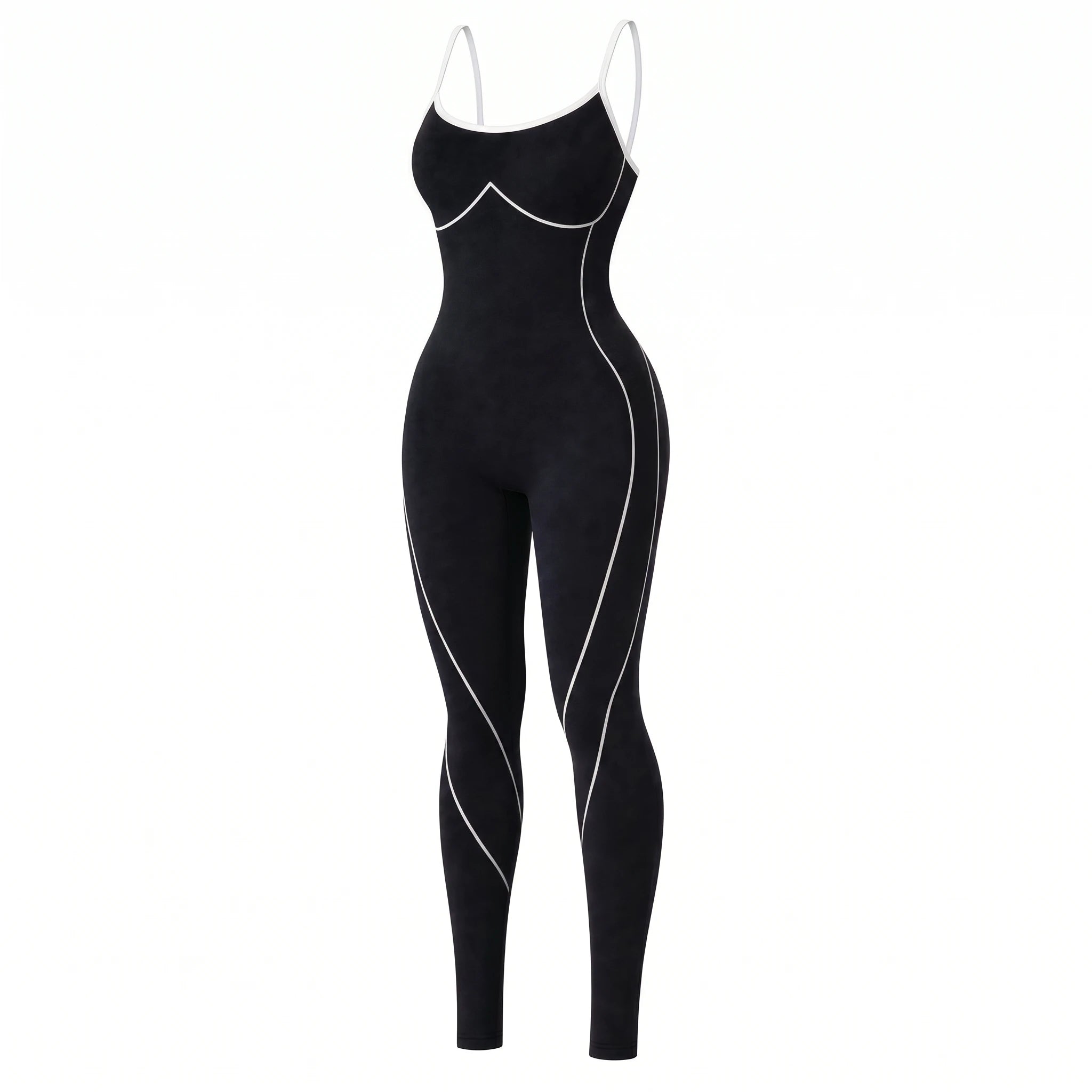 Crisscross Back Active Jumpsuit WHD0606625