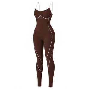 Crisscross Back Active Jumpsuit WHD0606625