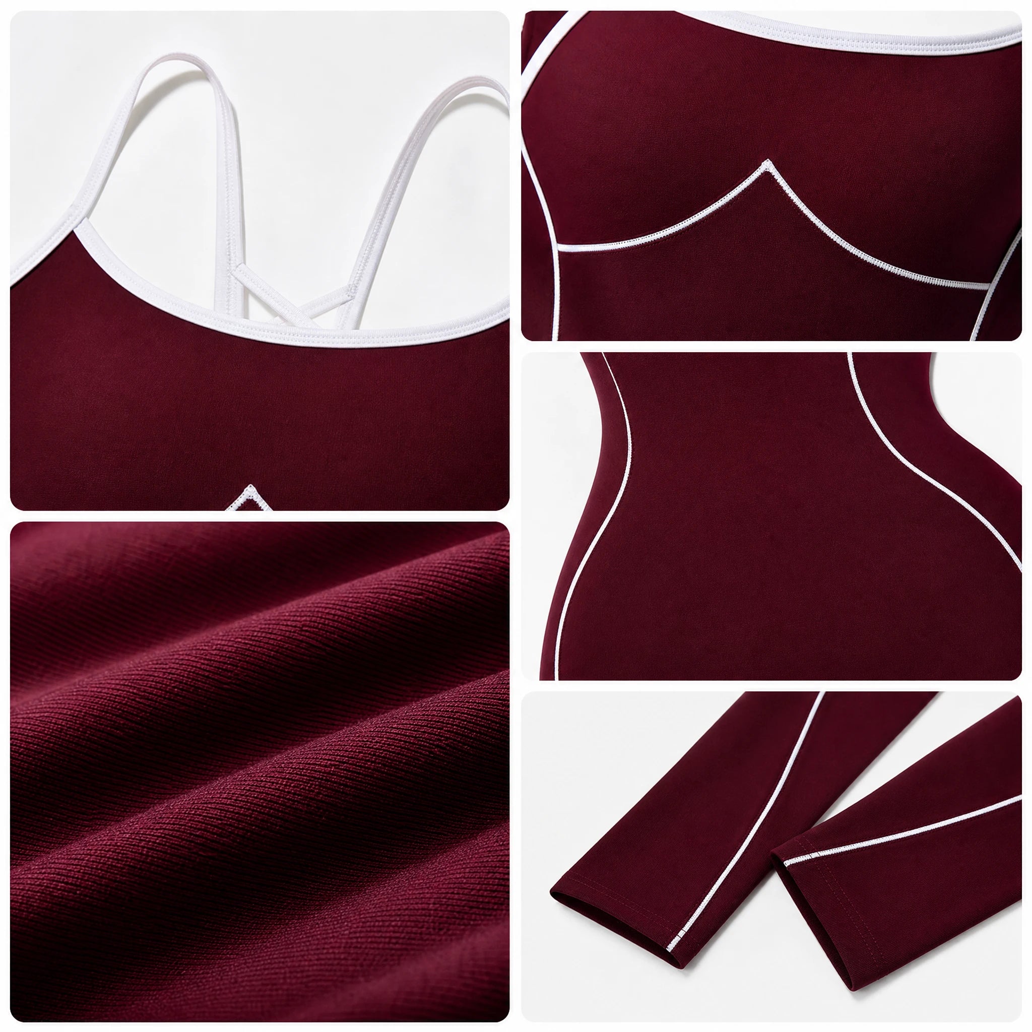 Crisscross Back Active Jumpsuit WHD0606625