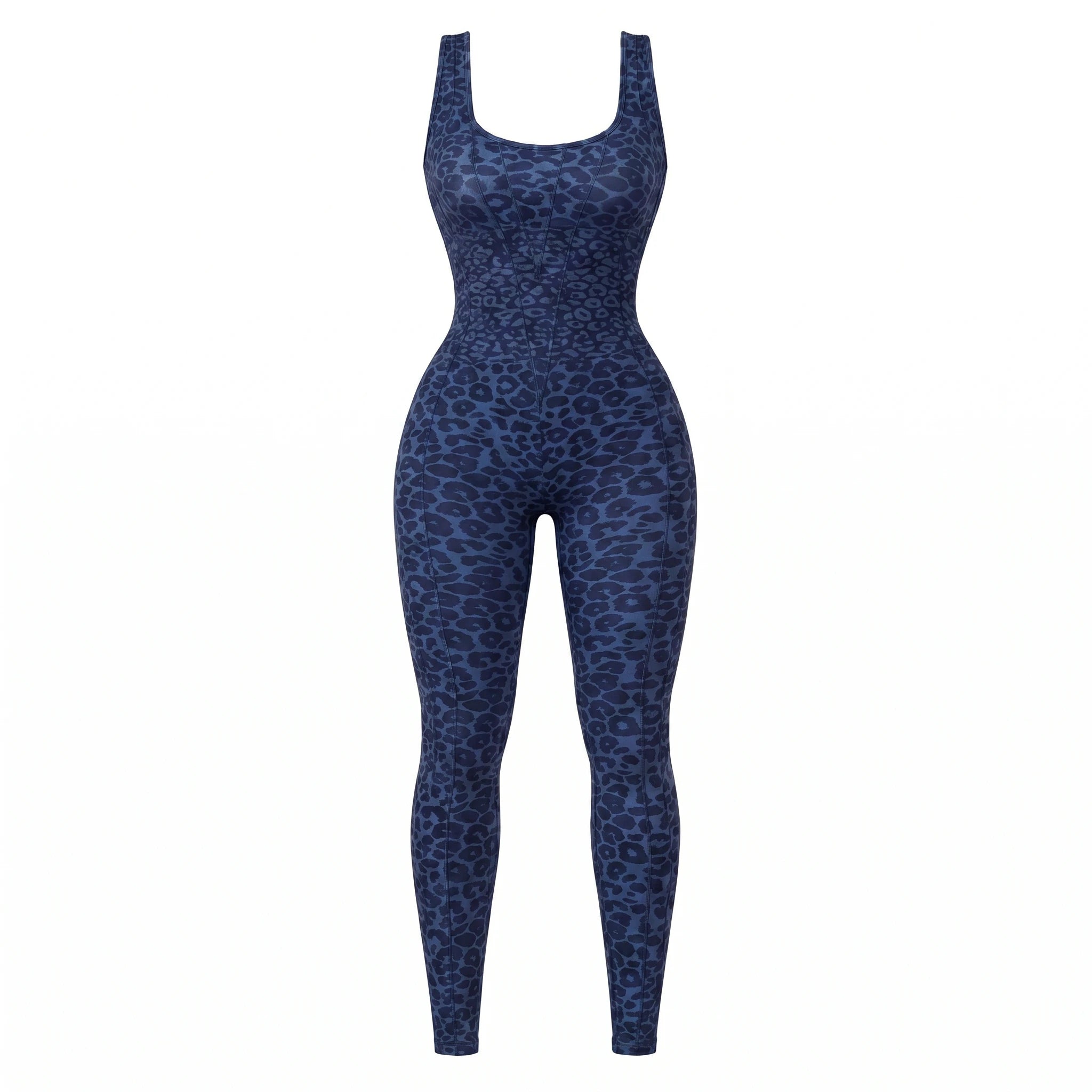 Leopard Cross-Back Active Jumpsuit WHD0606626