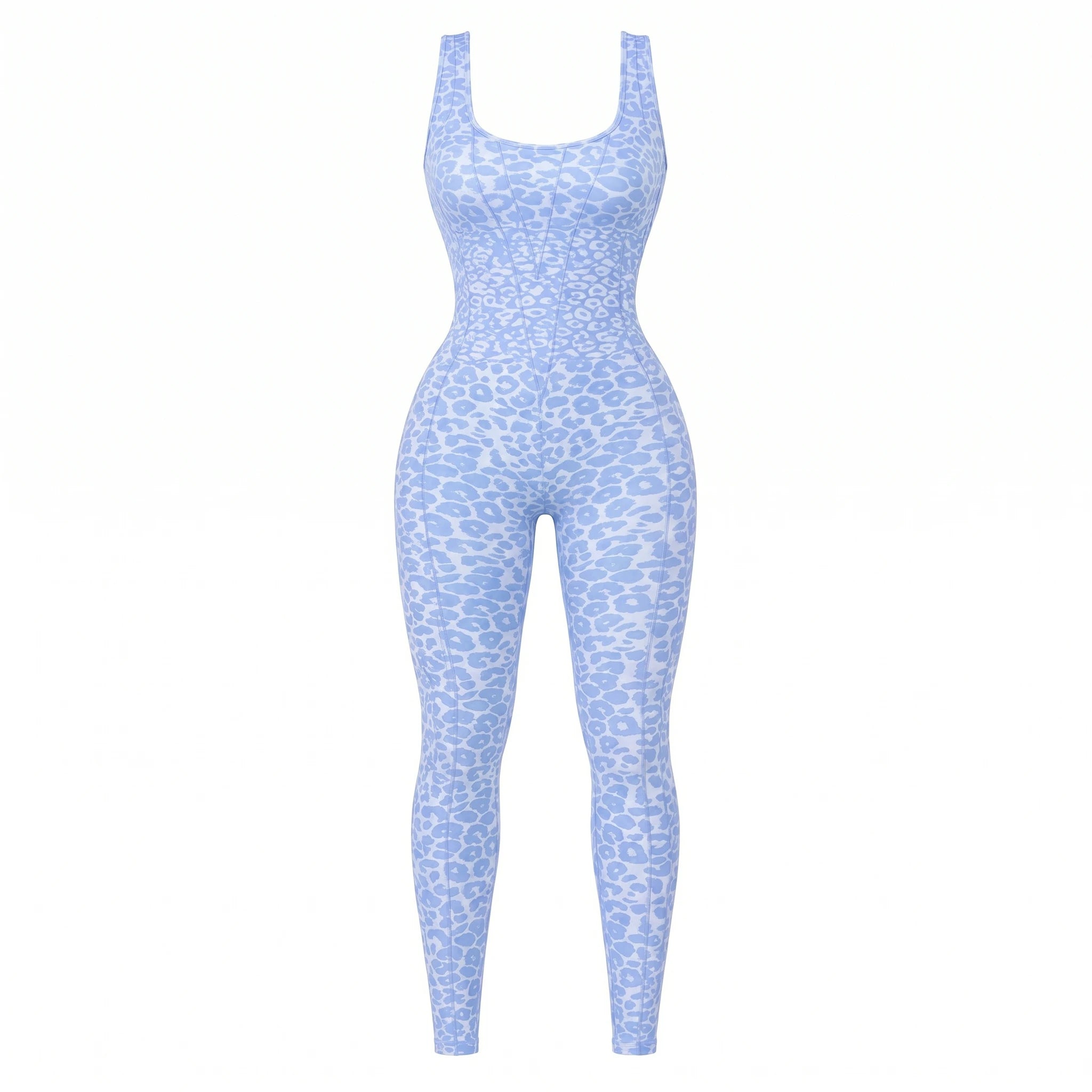 Leopard Cross-Back Active Jumpsuit WHD0606626