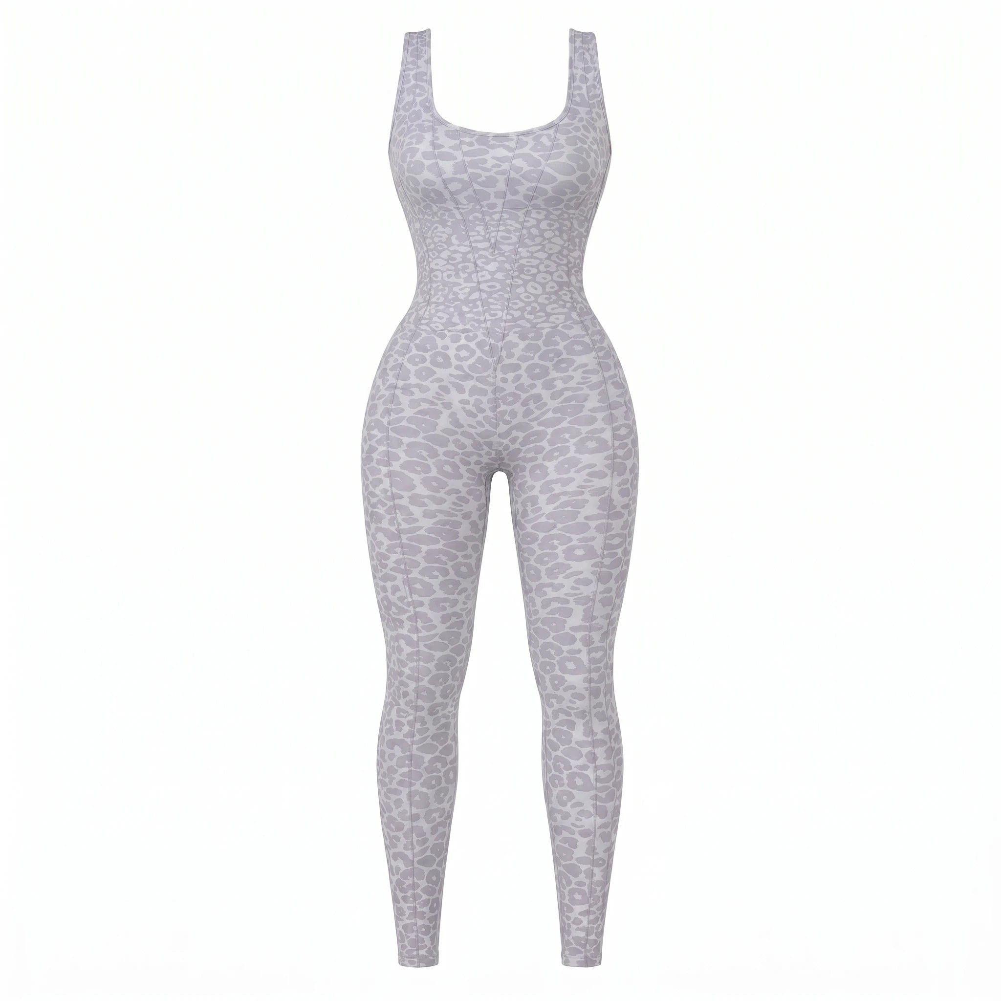Leopard Cross-Back Active Jumpsuit WHD0606626