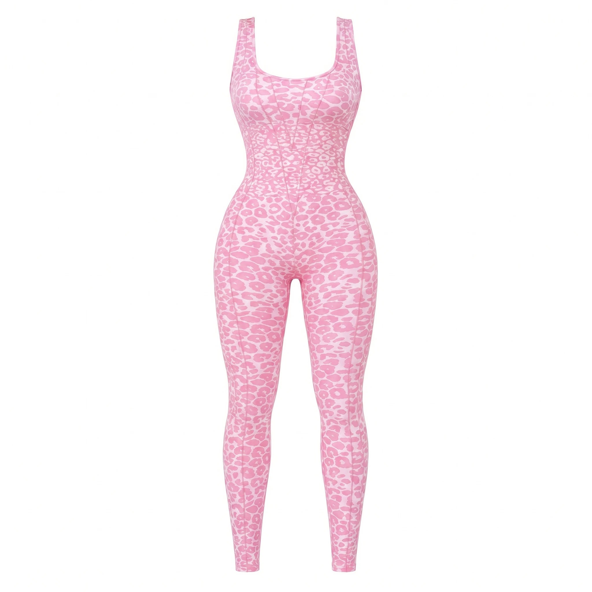 Leopard Cross-Back Active Jumpsuit WHD0606626