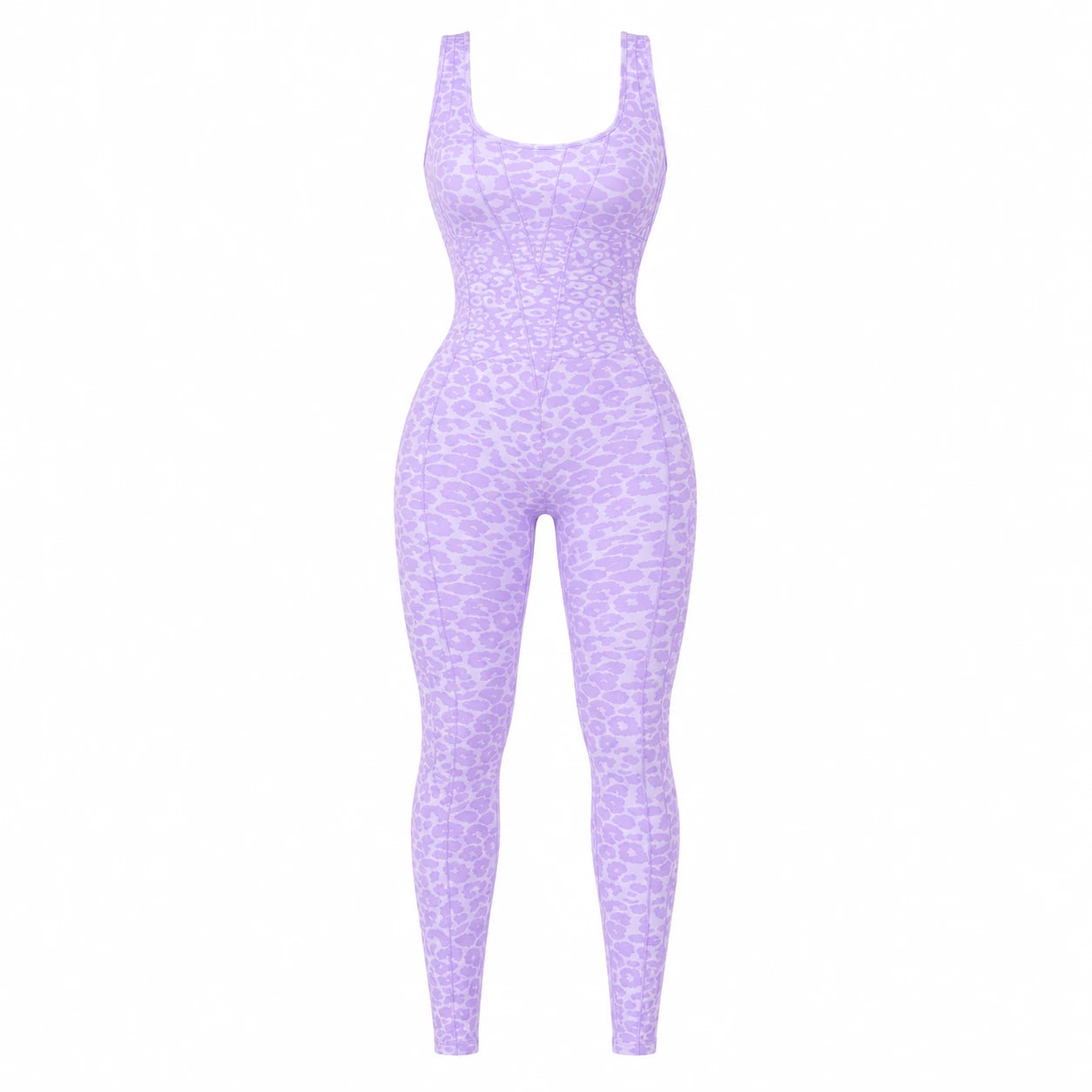Leopard Cross-Back Active Jumpsuit WHD0606626