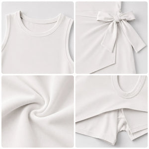 Tie Waist Tennis Romper Dress WHD0606628
