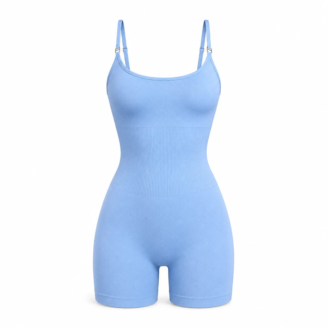 Ribbed Yoga Romper WHD0606631