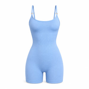 Ribbed Yoga Romper WHD0606631