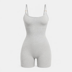 Ribbed Yoga Romper WHD0606631