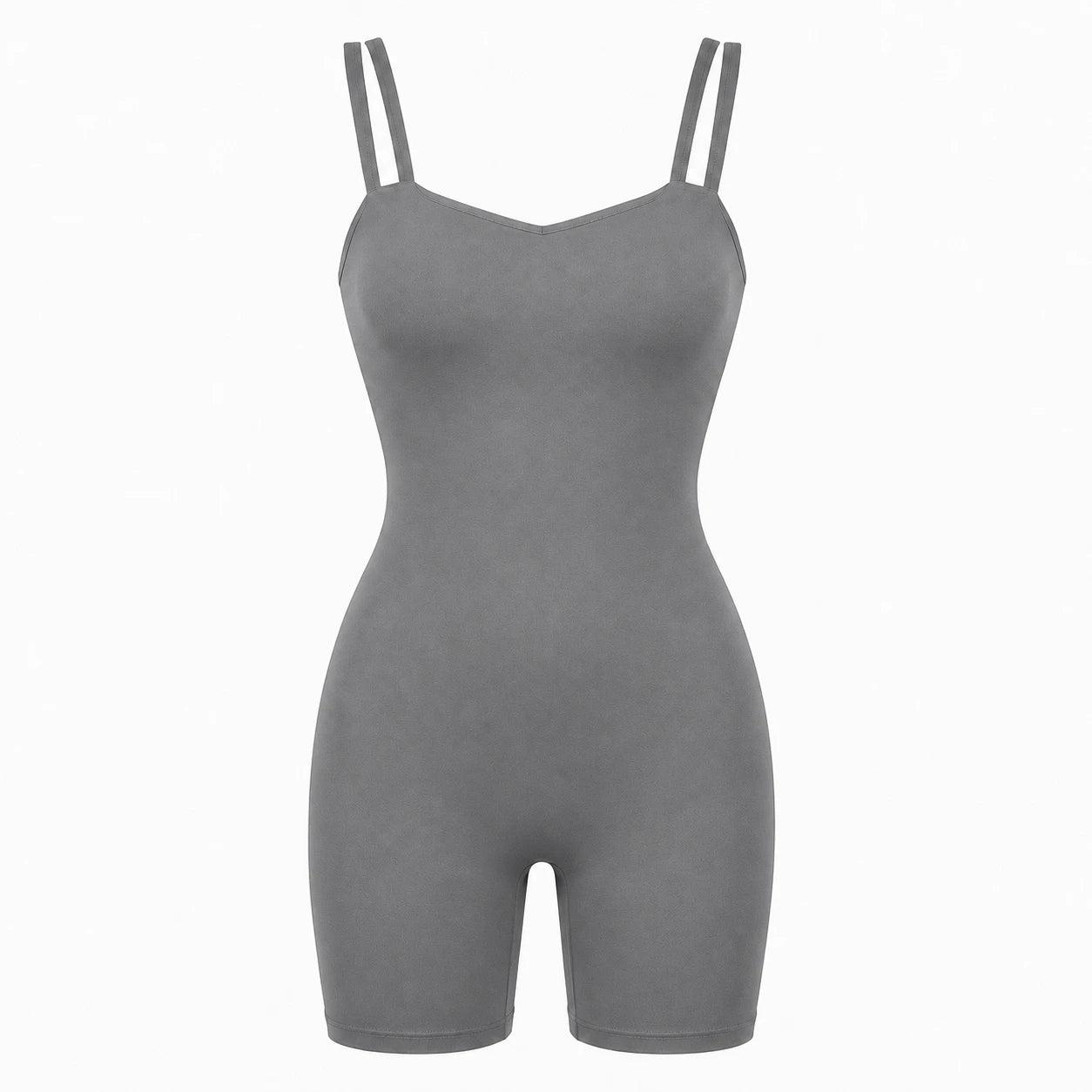 Double Strap Cutout Romper WHD0606634