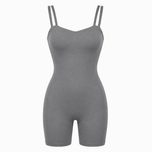 Double Strap Cutout Romper WHD0606634
