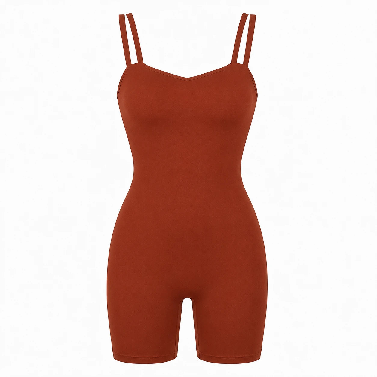 Double Strap Cutout Romper WHD0606634