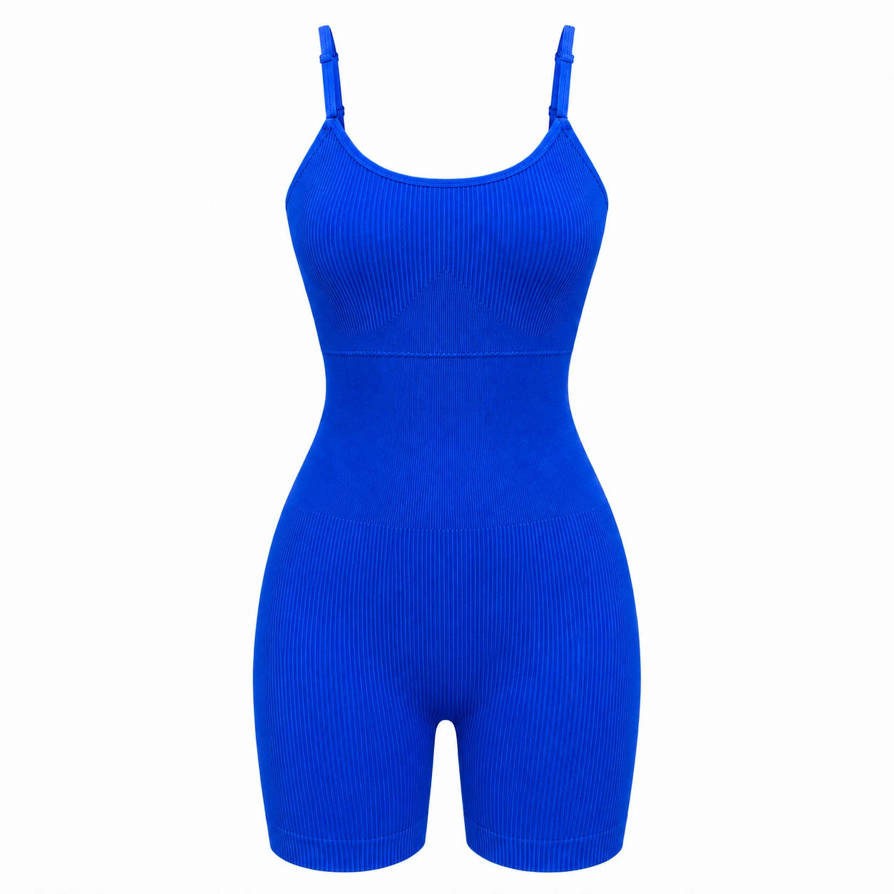 Ribbed Cross-Back Active Romper WHD0606637