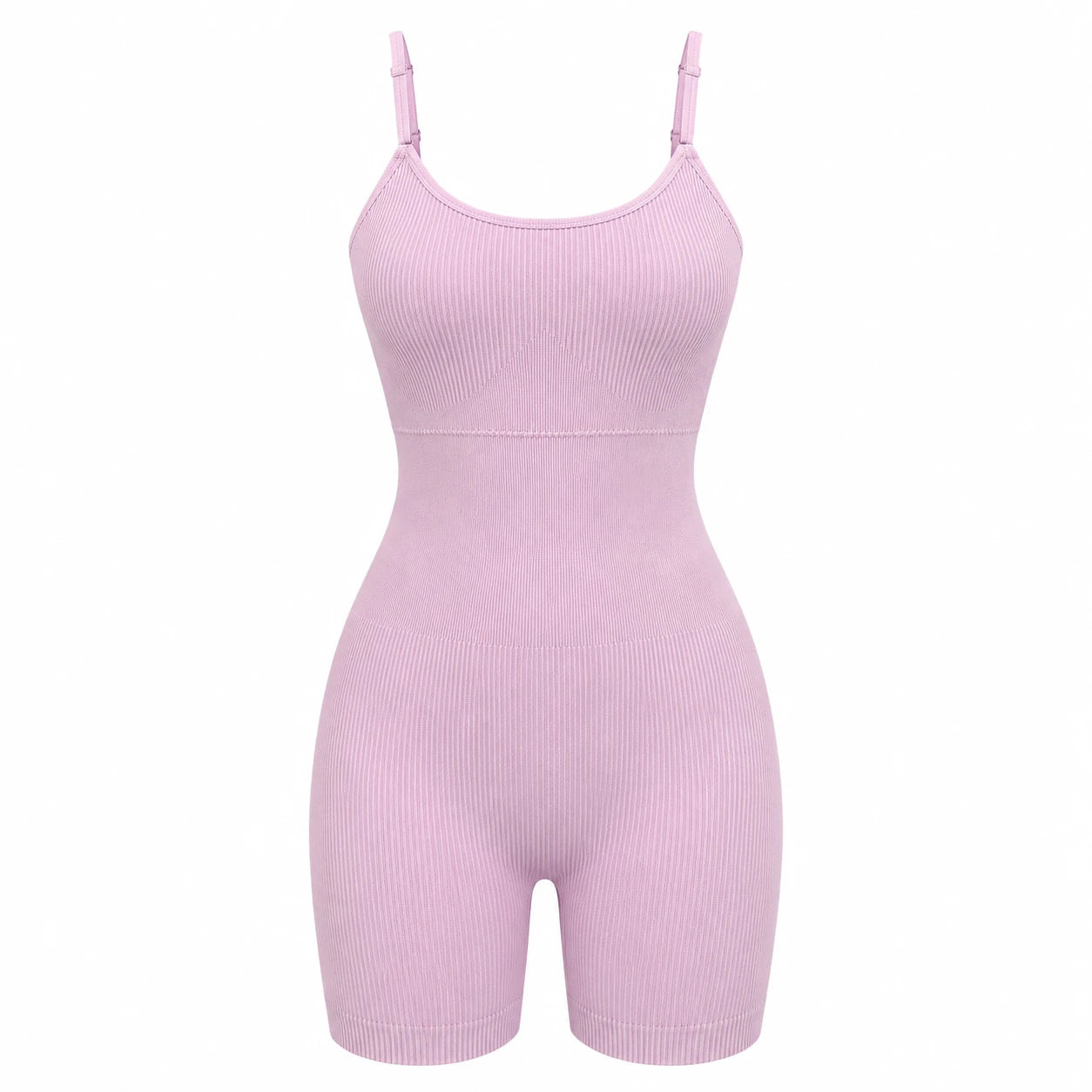 Ribbed Cross-Back Active Romper WHD0606637