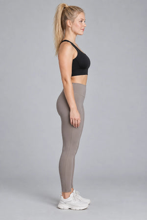 WEARHUB Polyester-Spandex Hook-and-Eye Sports Bra — product, side view