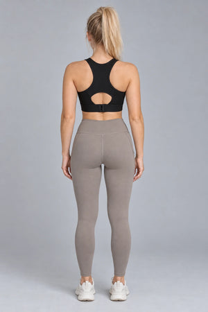 WEARHUB Polyester-Spandex Hook-and-Eye Sports Bra — product, back view