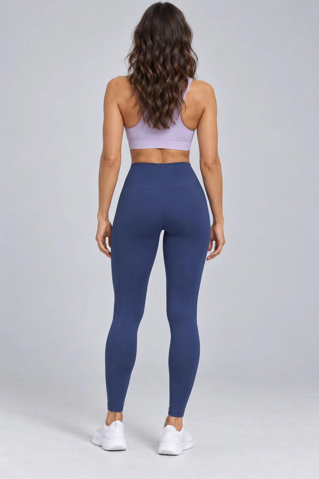WEARHUB Nylon-Spandex Essential Active Pants — product, back view