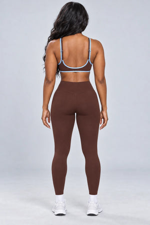 WEARHUB Nylon-Spandex Barely-There Sports Bra — WHZ021 — product, back view