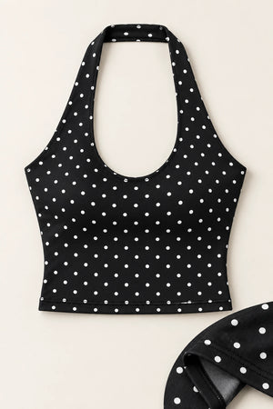 WEARHUB Polyester-Spandex Printed Active Tank — WHZ031 — product, details view