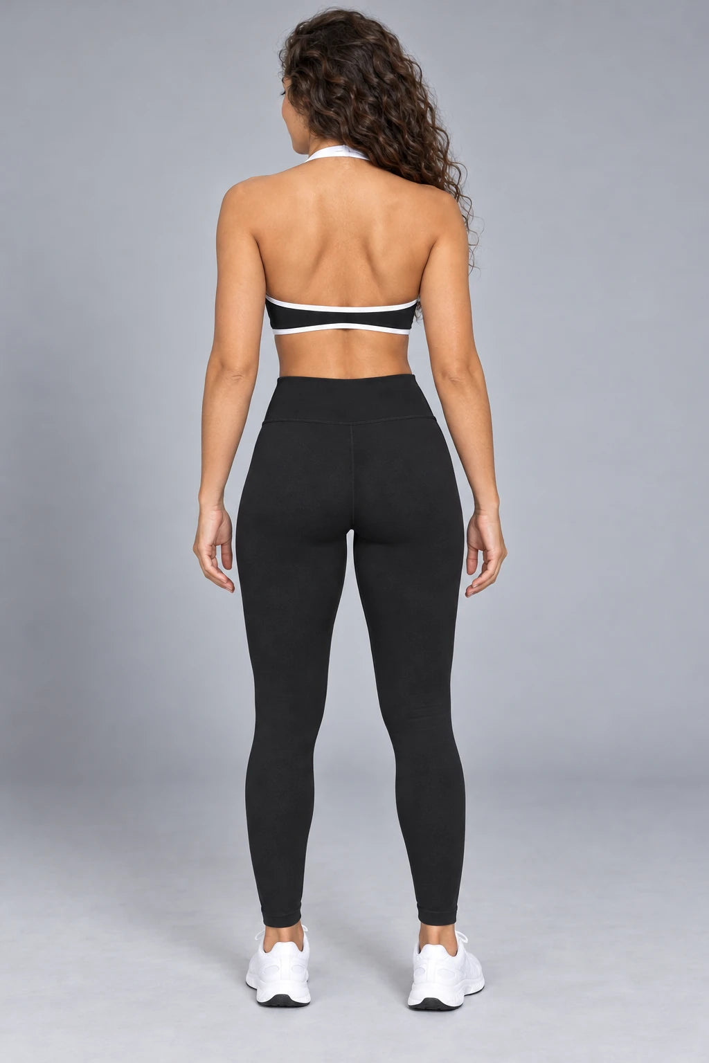 WEARHUB Nylon-Spandex Barely-There Sports Bra — WHZ036 — product, back view