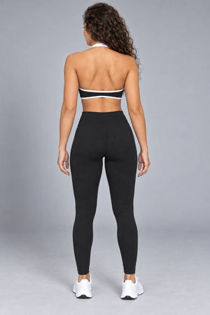 WEARHUB Nylon-Spandex Barely-There Sports Bra — WHZ036 — product, back view