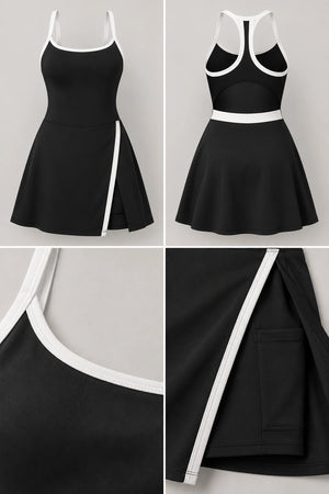 WEARHUB Nylon-Spandex Barely-There Active Jumpsuit — WHZ043 — product, details view