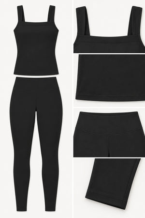 WEARHUB Nylon-Spandex Brushed Active Pants — WHZ059 — product, details view