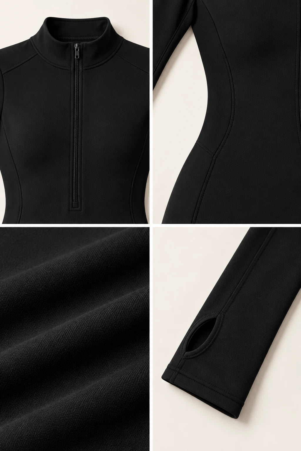 WEARHUB Nylon-Spandex Cloud-Soft Active Jumpsuit — WHZ071 — product, details view