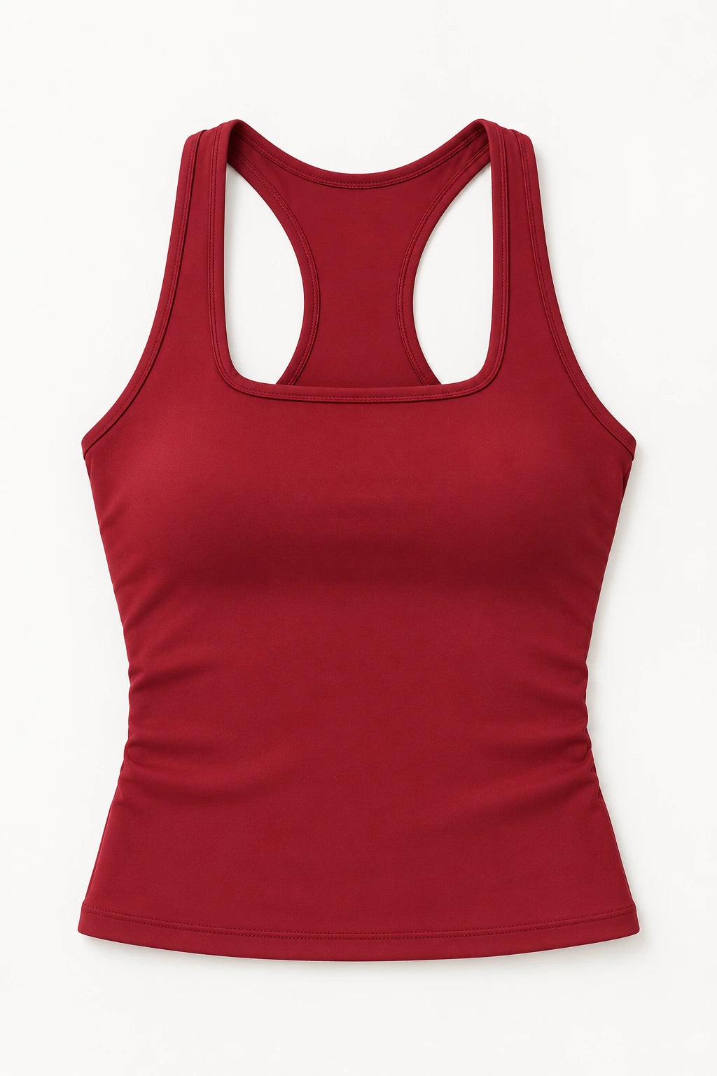 WEARHUB Nylon-Spandex Brushed Active Tank — WHZ073 — product, details view