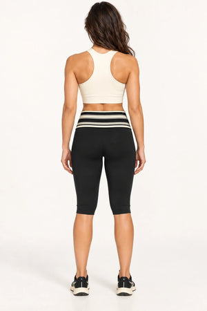 WEARHUB Polyester-Spandex Printed Mid-Length Active Shorts — WHZ076 — product, back view