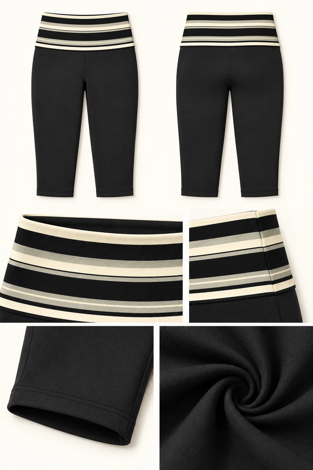 WEARHUB Polyester-Spandex Printed Mid-Length Active Shorts — WHZ076 — product, details view