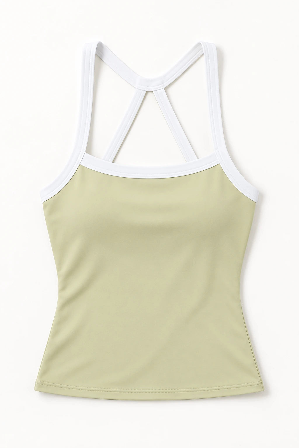 WEARHUB Nylon-Spandex Barely-There Active Tank — WHZ077 — product, details view