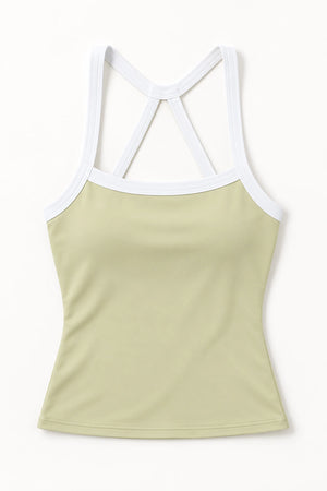 WEARHUB Nylon-Spandex Barely-There Active Tank — WHZ077 — product, details view