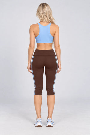 WEARHUB Nylon-Spandex Barely-There Mid-Length Active Shorts — WHZ084 — product, back view
