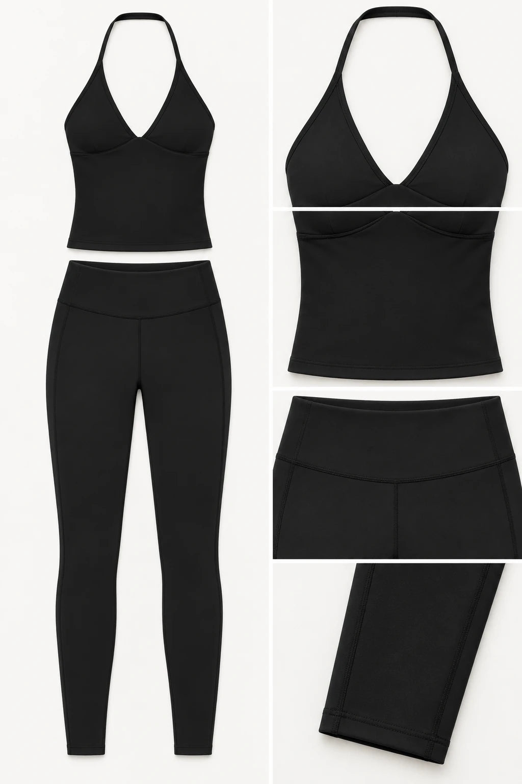 WEARHUB Nylon-Spandex Brushed Active Pants — WHZ092 — product, details view
