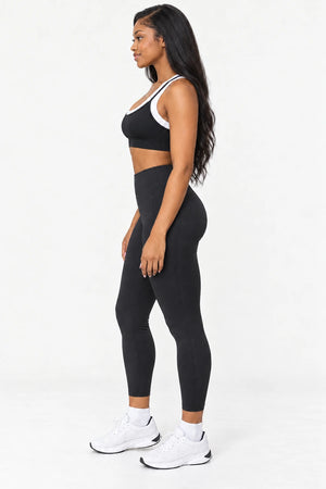 WEARHUB Nylon-Spandex Barely-There Sports Bra — WHZ094 — product, side view