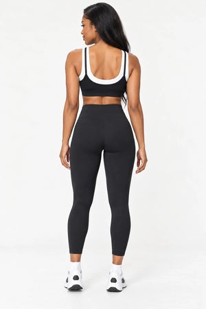 WEARHUB Nylon-Spandex Barely-There Sports Bra — WHZ094 — product, back view