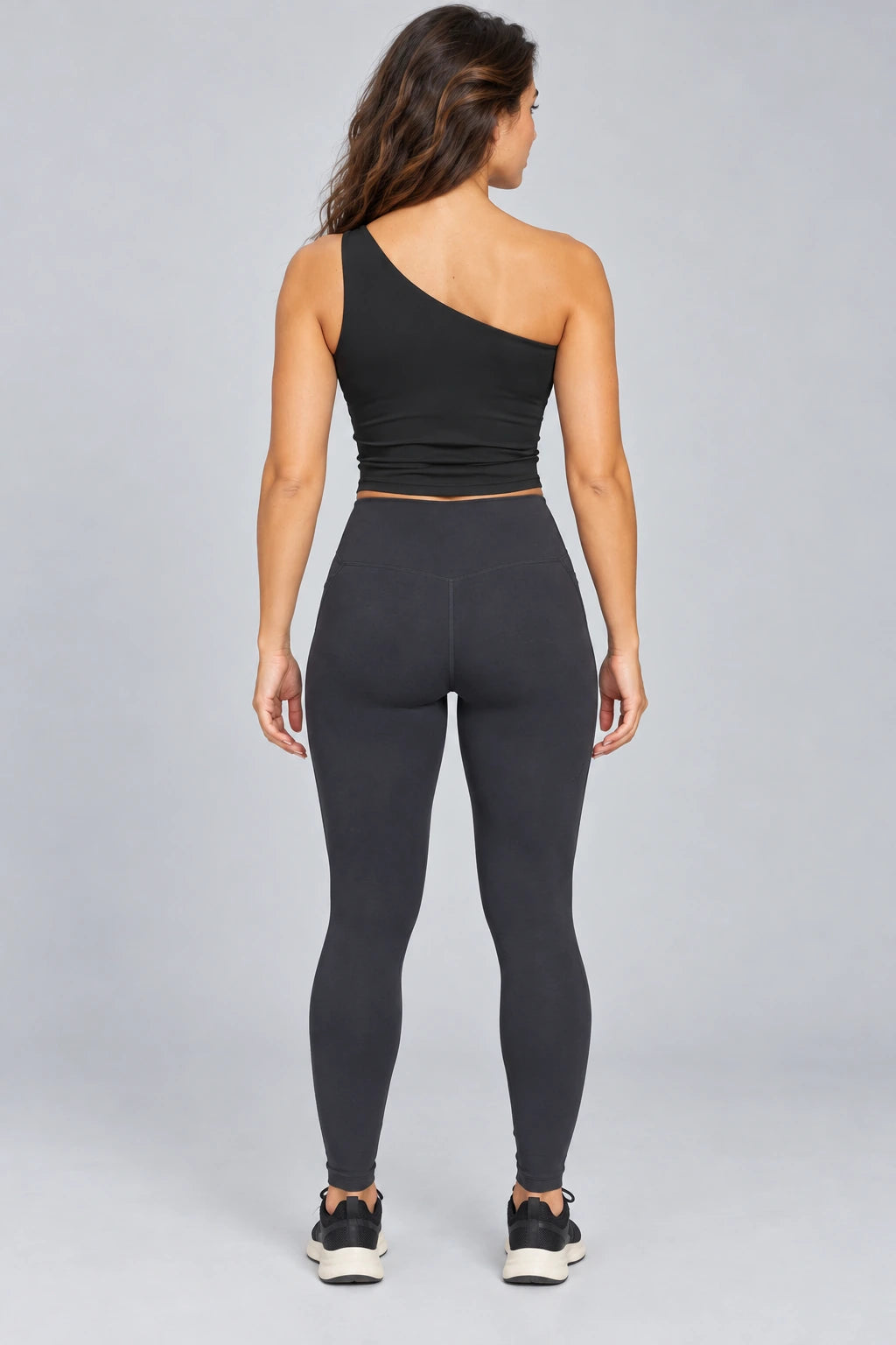 WEARHUB Nylon-Spandex Cloud-Soft Active Tank — WHZ096 — product, back view