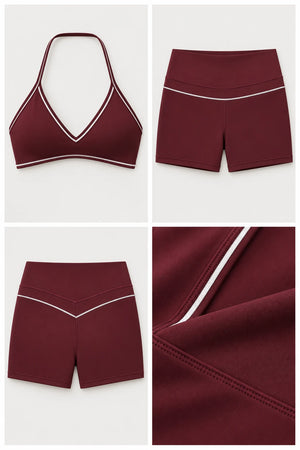 WEARHUB Nylon-Spandex Brushed Active Shorts — WHZ108 — product, details view