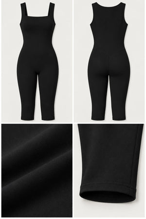 WEARHUB Nylon-Spandex Barely-There Active Jumpsuit — WHZ110 — product, details view