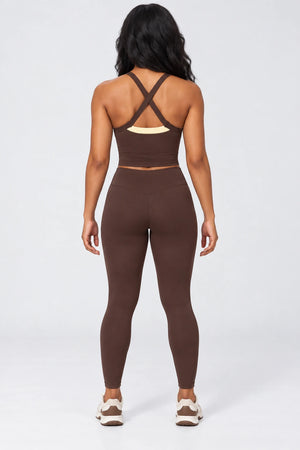 WEARHUB Nylon-Spandex Barely-There Active Tank — WHZ135 — product, back view