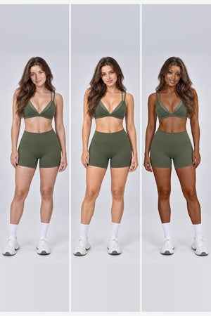 WEARHUB Nylon-Spandex Barely-There Sports Bra — WHZ139 — product, multiracial view