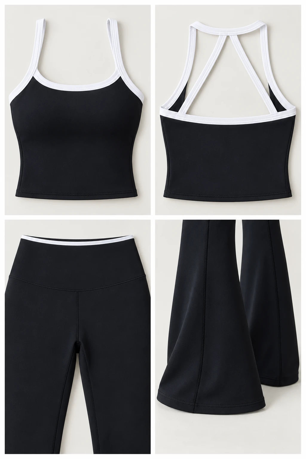 WEARHUB Nylon-Spandex Barely-There Active Pants — WHZ147 — product, details view