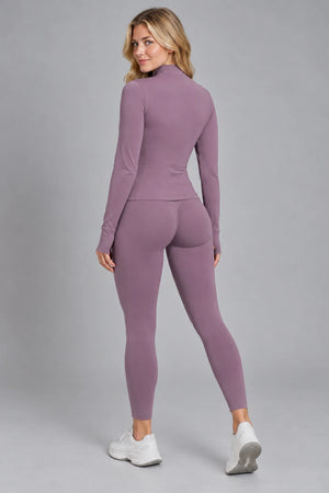 WEARHUB Nylon-Spandex Seamless Active Jacket — WHZ148 — product, back view